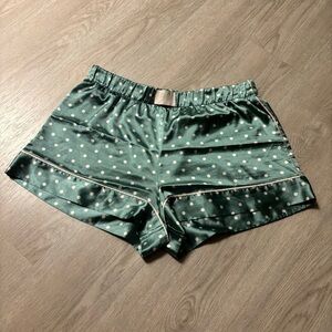 VS satin sleep shorts